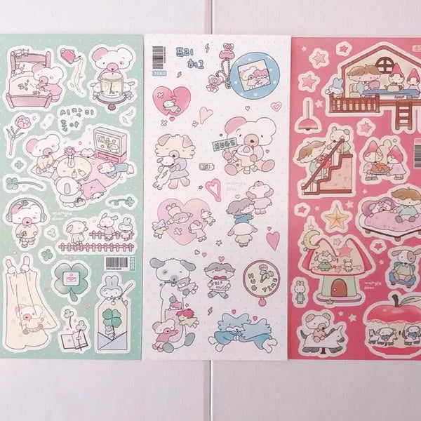 [BUNJANG] Maengldoor Sticker Bundle Set / 맹글도어 스티커 일괄 새상품