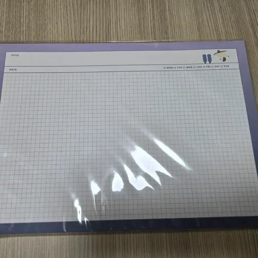 [BUNJANG] B5 Grid Memo Pad (Sealed) / (미개봉) B5 메모패드 판매합니다