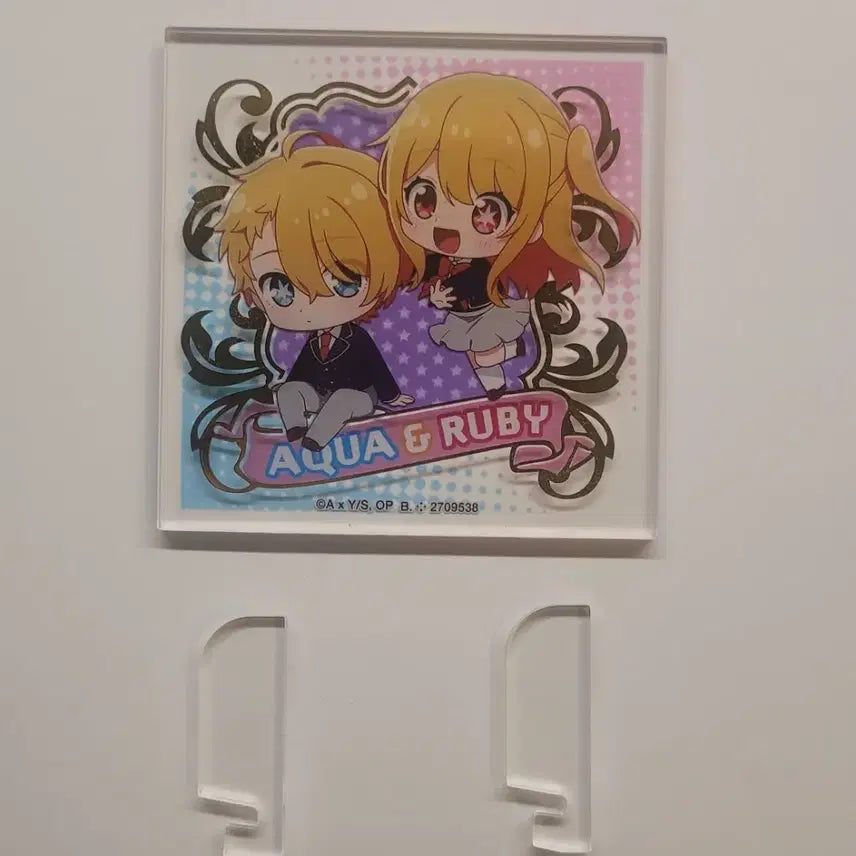 [BUNJANG] Oshi no Ko Aqua & Ruby Acrylic Stand / 최애의아이 아쿠아 루비 아크릴 스탠드