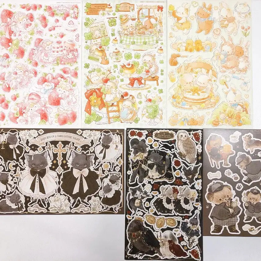 [BUNJANG] Dear Dolly Sticker Bundle (New) / 디어돌리 스티커 일괄 새상품