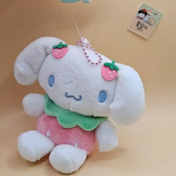 [BUNJANG] Sanrio Cinnamoroll Strawberry Charm / 시나모롤 딸기 키링. 새상품. 산리오