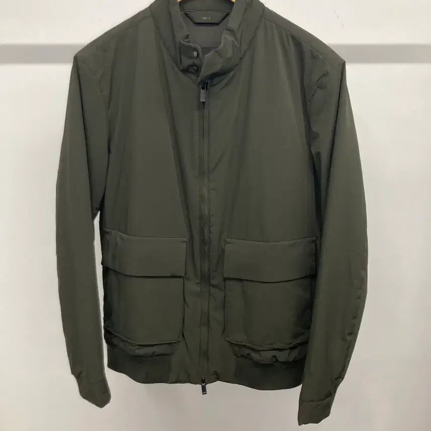 [BUNJANG] Massimo Dutti Padded Harrington Bomber Jacket / 마시모두띠 패딩 헤링턴 봄버 블루종 자켓 95