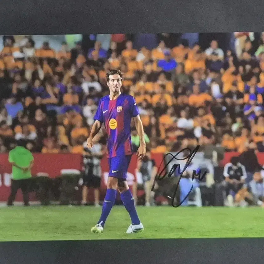 [BUNJANG] Marc Bartomeu Autographed A4 Photo / 마르크 발리 엔테 싸인포토 a4