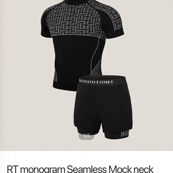 [BUNJANG] Rapinato RT Monogram Seamless Compression Set - Size 50 / 라피나토 RT 모노그램 심리스 컴프레션 세트 50