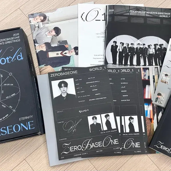 [BUNJANG] ZEROBASEONE 2026 Season's Greetings Bundle Set / 제로베이스원 앤더블 시즌그리팅 2026