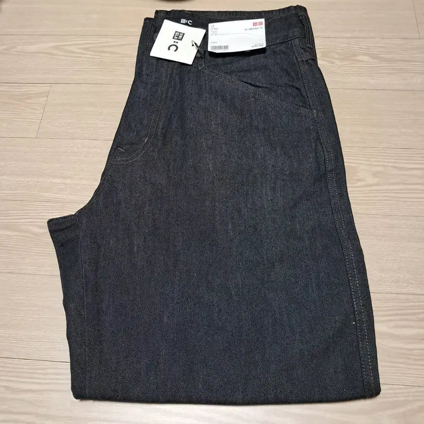 [BUNJANG] Uniqlo C Barrel Jeans / 유니클로 C 배럴진 청바지 새상품 가격인하 네이비 블루 블랙