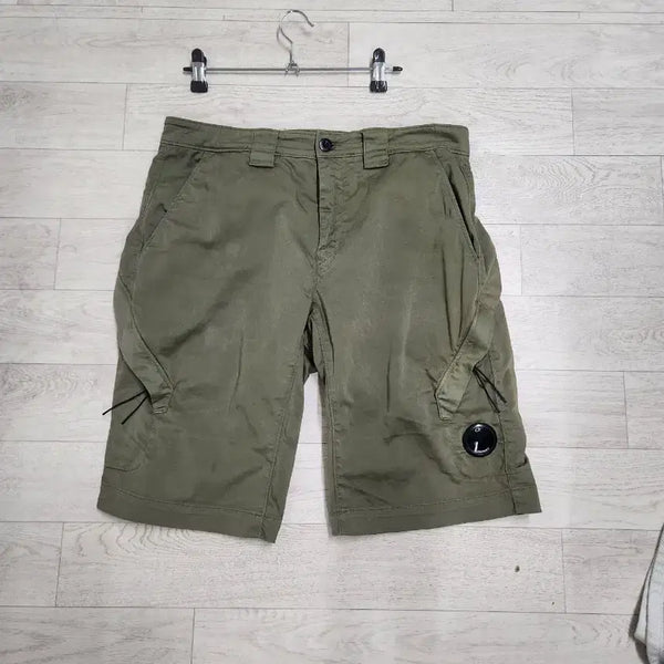 [BUNJANG] CP Company Cargo Shorts Khaki Size 32-33 / CP컴퍼니 반바지 바지 팬츠 정품 A급 카키 한국사이즈 32-33