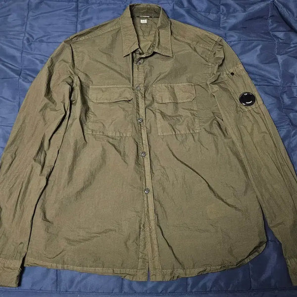 [BUNJANG] CP Company Nylon Lens Shirt / CP컴퍼니 나일론 렌즈 셔츠