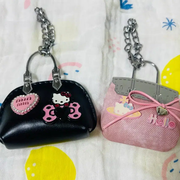 [BUNJANG] Sanrio Hello Kitty Bag Charm Bundle Set / (일괄판매)키티 가방 키링 일괄 팝니다