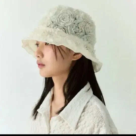 [BUNJANG] Sienne Rose Bucket Hat / 시엔느 로즈 버킷햇