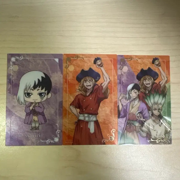 [BUNJANG] Dr. Stone Card Bundle Set / 닥터스톤 카드3개 일괄