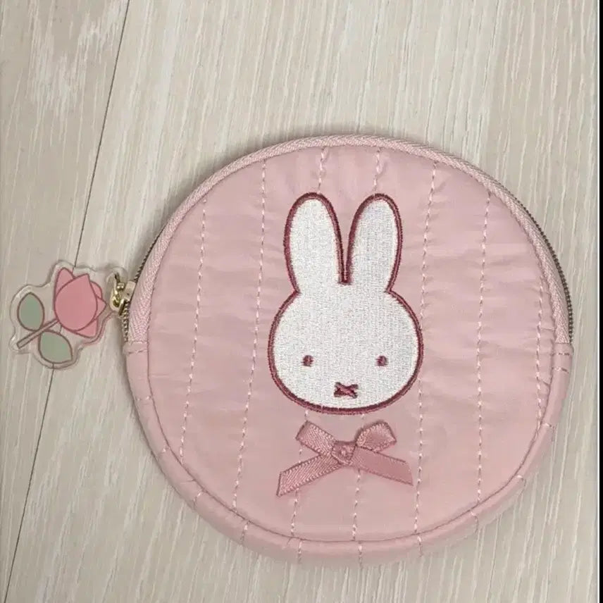 [BUNJANG] Miffy Official Round Pouch / [새상품] 미피 정품 원형 파우치