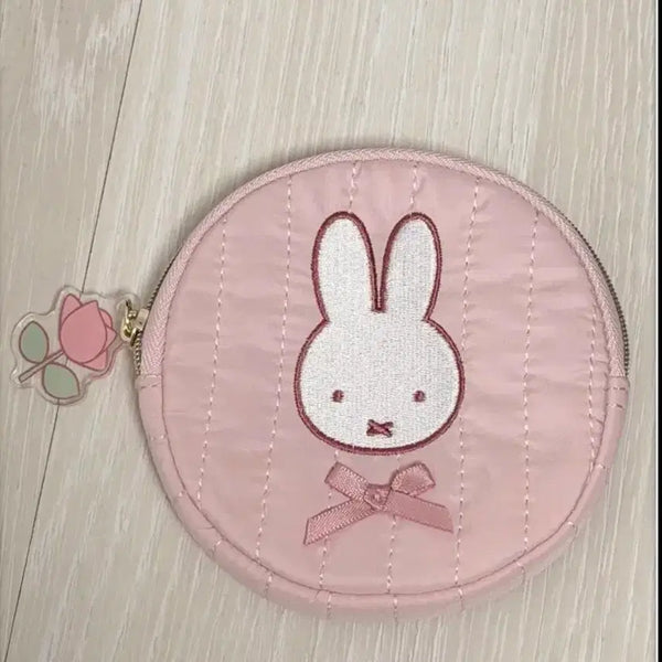 [BUNJANG] Miffy Official Round Pouch / [새상품] 미피 정품 원형 파우치