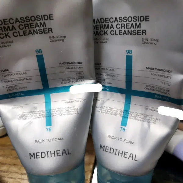 [BUNJANG] Mediheal Madecassoside Pack Cleanser 2-piece Set / 메디힐 마데카소사이드 팩클렌저 2개