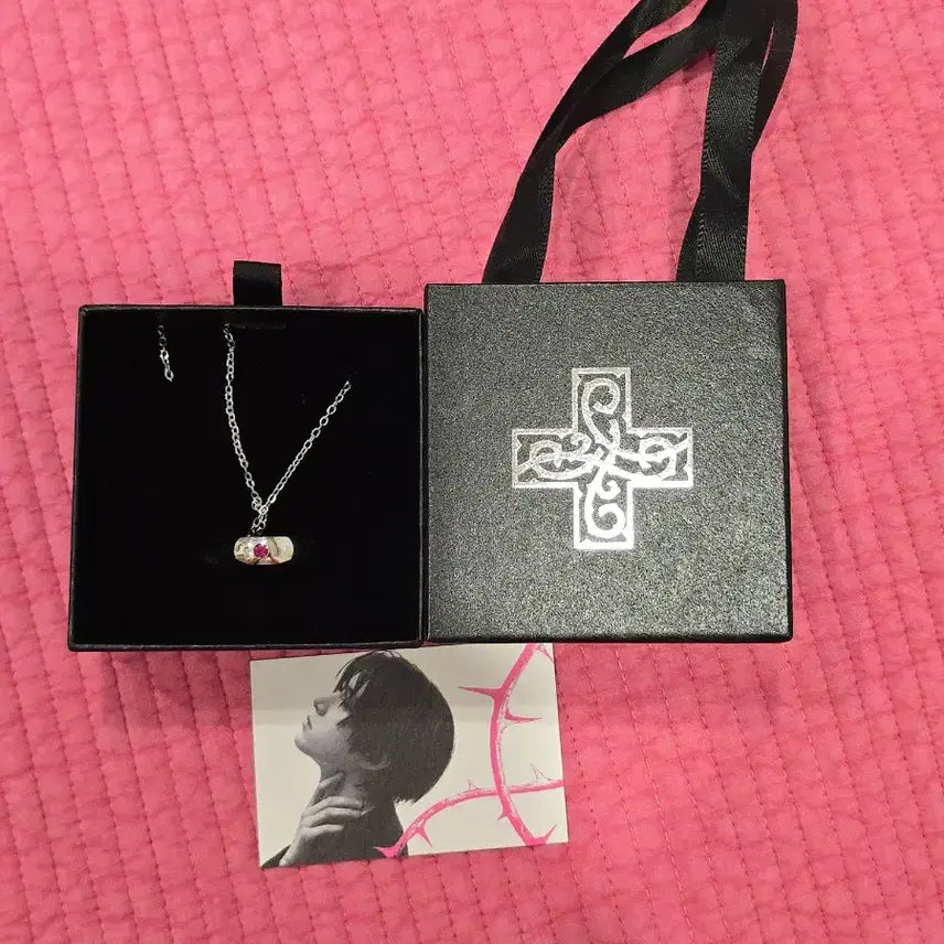 [BUNJANG] TXT Yeonjun Showcase Necklace / 가시잠바 쇼케이스 역조공 목걸이 범규