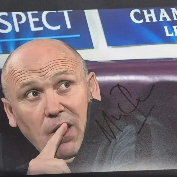 [BUNJANG] Mike Phelan Signed A4 Manchester United Photo / 마이크 펠런 싸인포토 a4