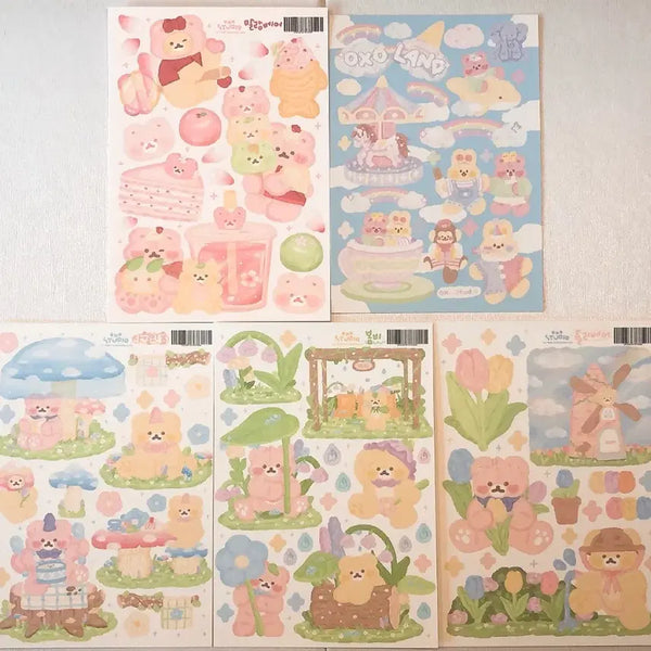 [BUNJANG] 0X0 Sticker Bundle Set New / 영엑스영 스티커 일괄 새상품