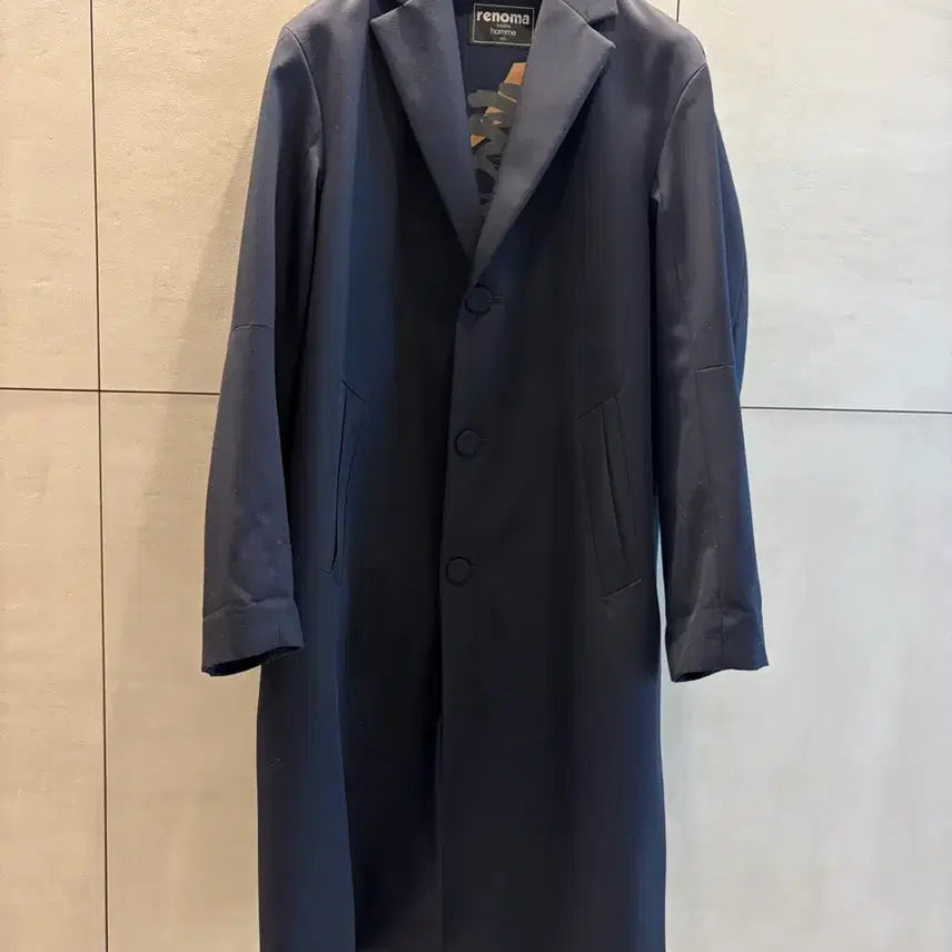 [BUNJANG] Renoma Homme Single Coat Navy Size 95 / 레노마옴므 싱글코트 네이비 95사이즈