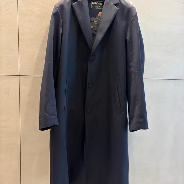 [BUNJANG] Renoma Homme Single Coat Navy Size 95 / 레노마옴므 싱글코트 네이비 95사이즈