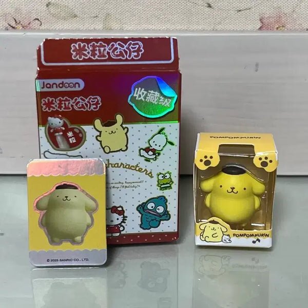 [BUNJANG] Sanrio Pompompurin Rice Grain Figure / 산리오 쌀알 피규어 폼폼푸린