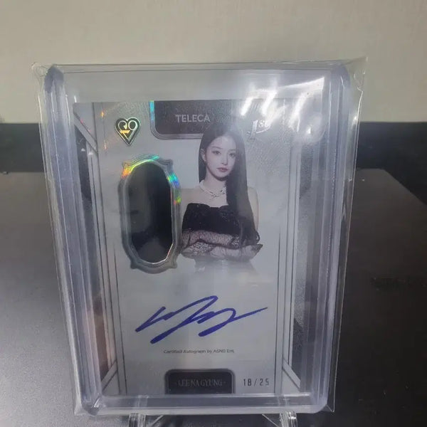 [BUNJANG] Lee Nakyung TELECA Game-Worn Auto Card (Limited Edition 25) / 이나경 TELECA 실착렐릭 오토 카드 25한정 + 서비스