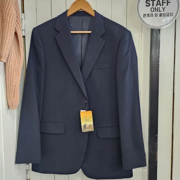 [BUNJANG] Perizen Son Men's Suit Jacket Dark Navy Size 105 / 새상품 페리젠슨 남성 정장 재킷 수트 자켓 마이 105 새제품
