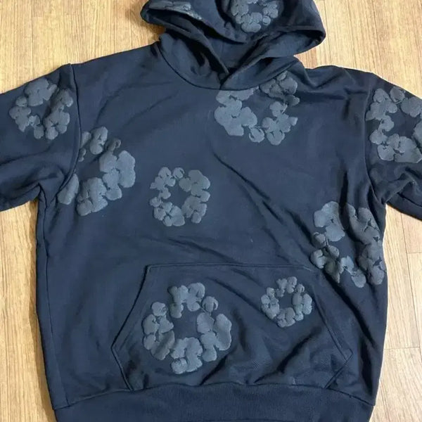 [BUNJANG] Denim Tiers Black Hoodie / 가격제시/데님티어스 후드티/급처