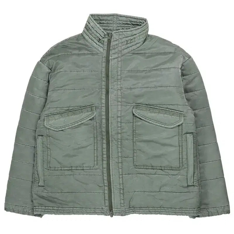 [BUNJANG] Porter Classic Super Nylon Mash Padding Jacket Olive XL / 포터클래식 슈퍼나일론 매쉬 패딩자켓 올리브 XL