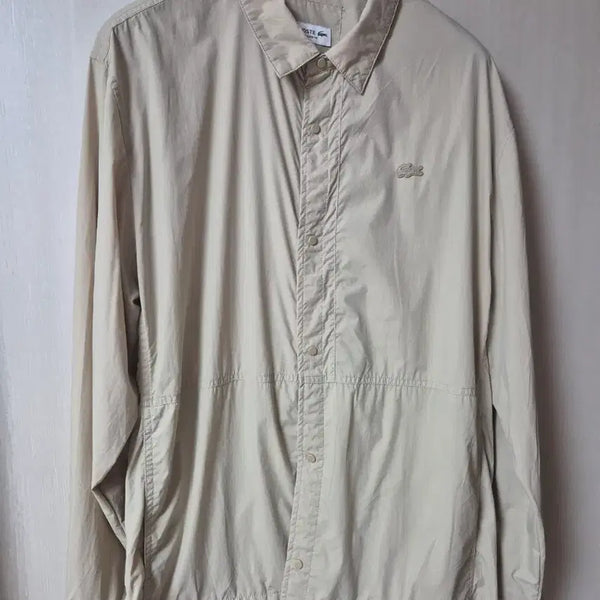[BUNJANG] Lacoste Nylon Woven Jacket Shirt Outer Shirt Size 105 / 라코스테 나일론 우븐 자켓 셔츠  아우터형 셔츠 105