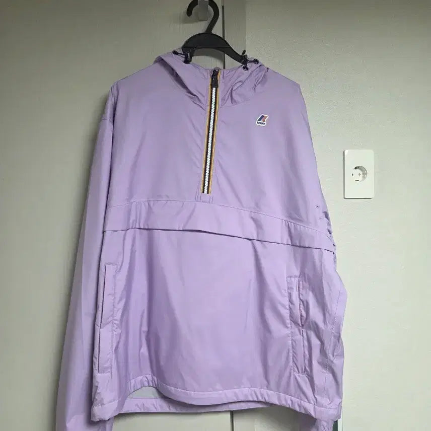 [BUNJANG] K-Way Anorak Waterproof Lavender XL / 까웨 아노락(방수기능) 라벤더 XL 싸게 판매팝니다