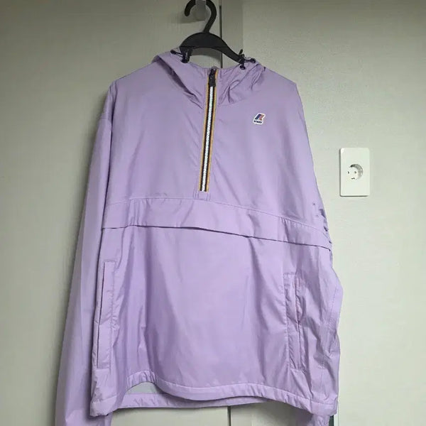 [BUNJANG] K-Way Anorak Waterproof Lavender XL / 까웨 아노락(방수기능) 라벤더 XL 싸게 판매팝니다