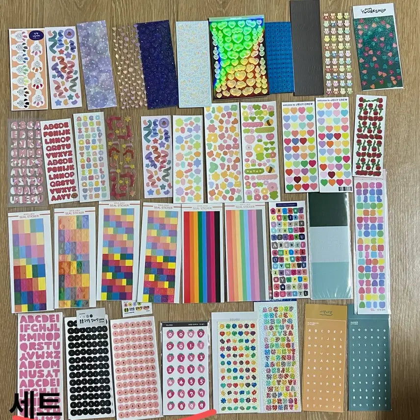 [BUNJANG] Seal Sticker Bundle Set / 씰스티커처분일괄 29