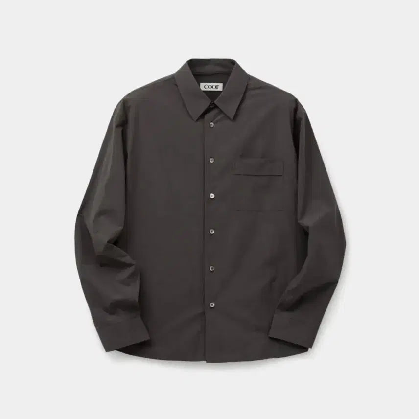 [BUNJANG] Coar Gray Shirt / 쿠어 그레이 셔츠