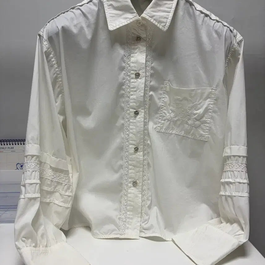 [BUNJANG] White Shirt Size 66 / 화이트 셔츠 66사이즈 (28