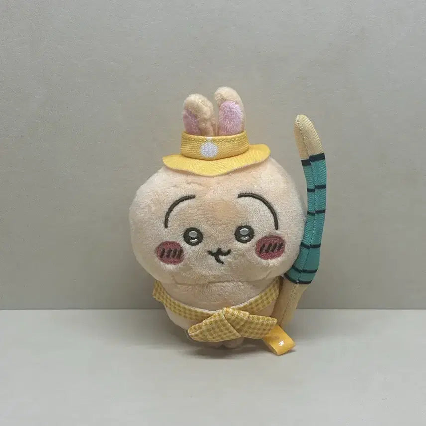 [BUNJANG] Picnic Usagi Doll Keychain / 피크닉 우사기 인형 키링