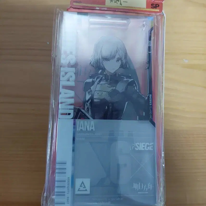 [BUNJANG] Arknights Yana Pass Rainbow Six Siege Collaboration Acrylic Pass / 명일방주 야나 통행증