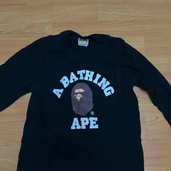 [BUNJANG] BAPE Black Long Sleeve XS / 베이프 검정 롱슬리브 XS(85)