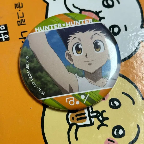 [BUNJANG] Hunter x Hunter Gon Can Badge / 반택포 헌터x헌터 곤 캔뱃지