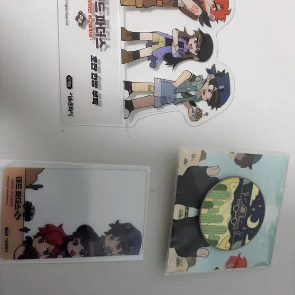 [BUNJANG] Dead Fathers Standee Badge Photocard Set / 데드파더스 데파 굿즈 스탠드 뱃지 포토카드 잠뜰 공룡 라더 뜰팁 상황극 픽셀리