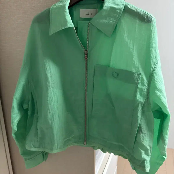 [BUNJANG] System (Sybok) Lightweight Transitional Windbreaker Jacket / 한섬 래트 간절기 바람막이