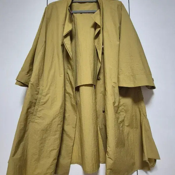 [BUNJANG] System Overfit Lightweight Outer / 시스템 오버핏  바스락 롱 아우터