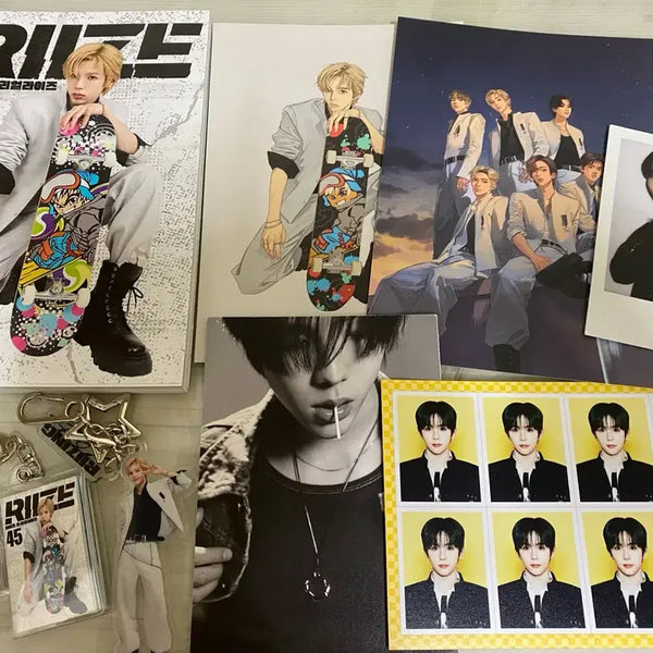 [BUNJANG] RIIZE Shotaro Rising Road Comic Book and Acrylic Keyring Bundle Set / 라이즈 쇼타로 라이징라우드 코믹북 및 아크릴 키링 등 양도
