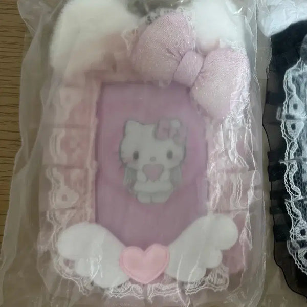 [BUNJANG] Sanrio Hello Kitty Angel Devil Classic Photocard Holder / 천사키티 악마키티 고전키티 엔젤키티 헬로키티 포카홀더