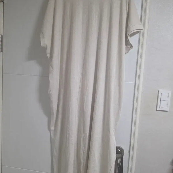 [BUNJANG] Basic Long Dress Ivory / 기본 롱원피스 아이보리