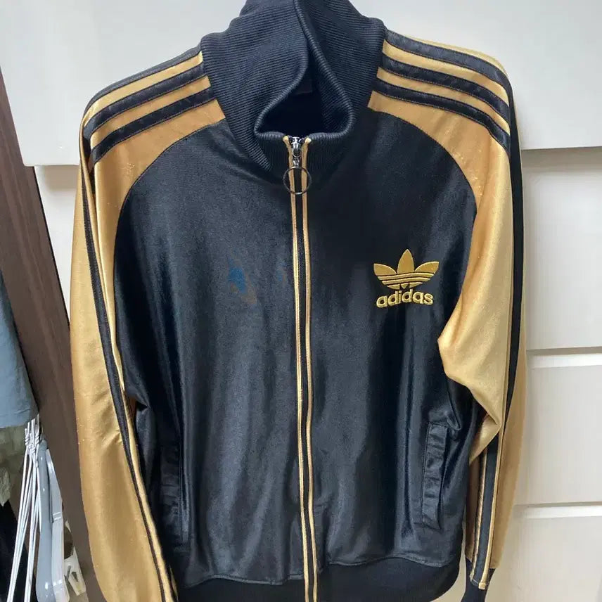 [BUNJANG] Adidas Firebird Gold Track Jacket / 아디다스 파이어버드 골드져지