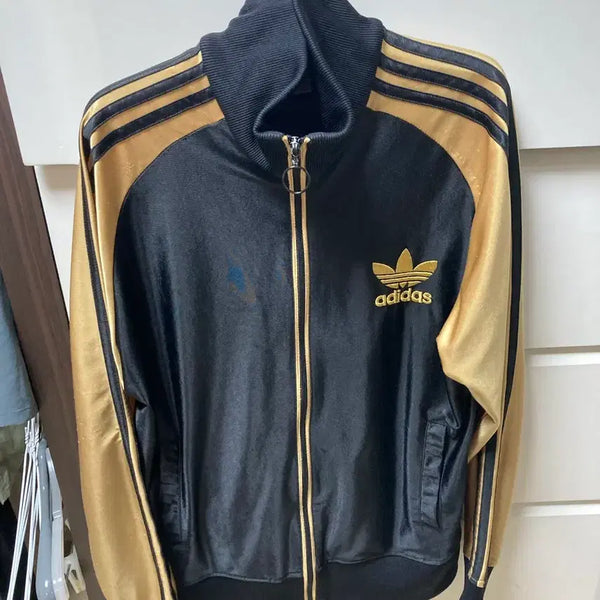 [BUNJANG] Adidas Firebird Gold Track Jacket / 아디다스 파이어버드 골드져지