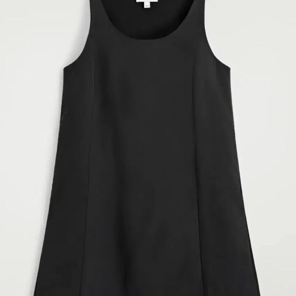 [BUNJANG] Jersey Panel Nylon Mini Dress M / 저지 패널 나일론 미니 드레스 M