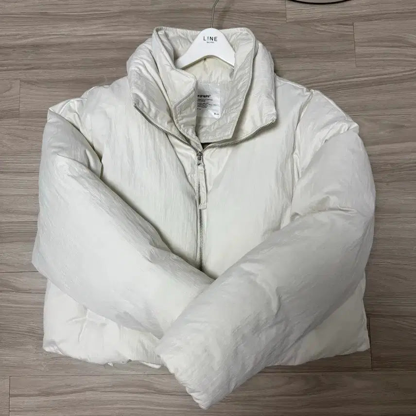 [BUNJANG] Code Graphy Padded Jacket / 코드그라피 패딩