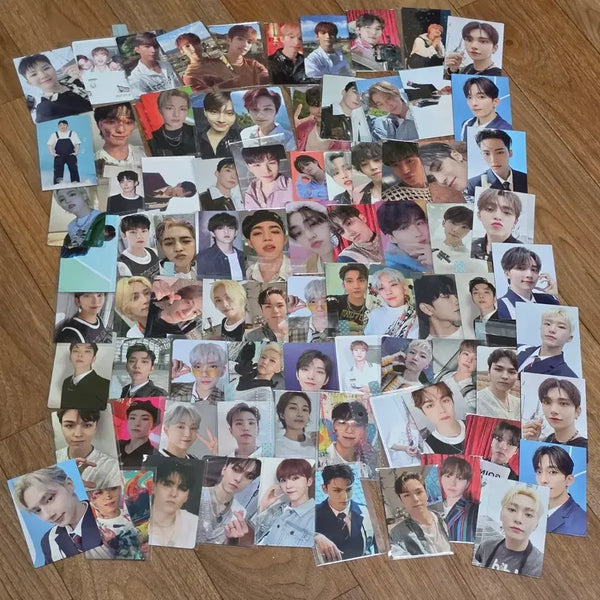 [BUNJANG] Seventeen Bundle Set 70 Photocard Set / 세븐틴 포카 70종 일괄 판매