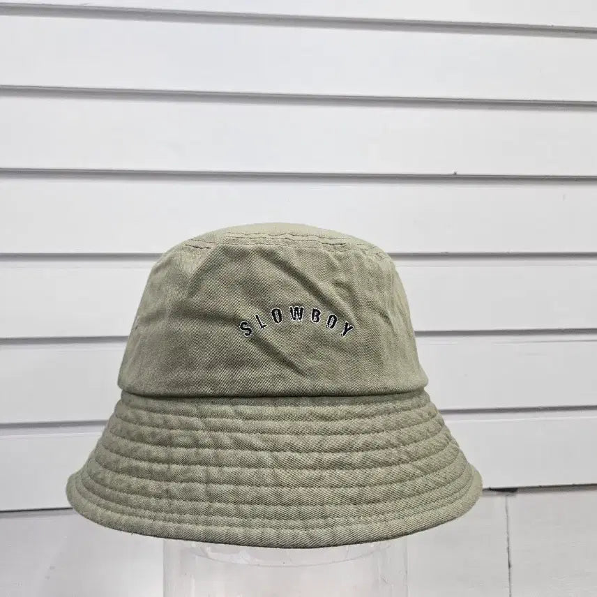[BUNJANG] Khaki Cotton Fedora Hat (Size 56) / 카키 면 페도라56/보물찾기천사